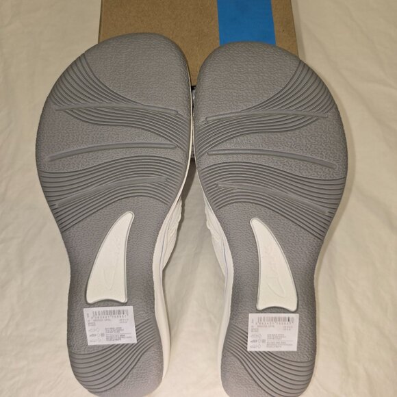Clarks Breeze Opal Sandal in White, Women's Size 8, New in Box - Picture 6 of 7